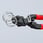 KNIPEX CoBolt Compact Bolt Cutters 160 mm 71 01 160 miniature