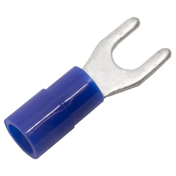 Isol. ABIKO gaffelkabelsko KA2543G-PB, 1,5-2,5mm² M4, Blå 7298-002902