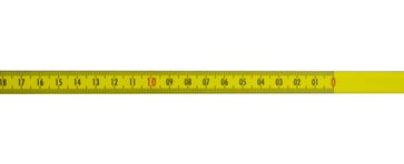 Self Adhesive Pit Measuring Tape 3Mx13mm, R to L yellow 10312515
