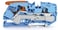 2-leder-gennemgangsklemme, pal og Push-in CAGE CLAMP® 16 mm², blå 2116-1204 miniature