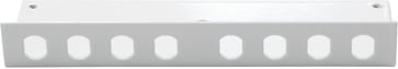 Front Plate 8xST for Fiber Optic Small Box RAL 7035 grey 11140251