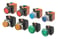 bezel plastic projectedmomentary cap color opaque black 1NO1NC A22NN-BPM-NBA-G102-NN 662860 miniature