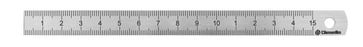Steel ruler 200x13x0,5 mm Class: DIN2004/22/ ECII Left to right graduation 10310520