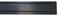 Purus Line frame/grate PVD black STEEL 1000 mm 155812-340 miniature