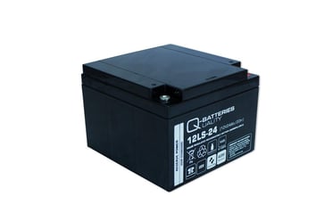 Q-Batteries 12V-24Ah blybatteri 175X166X125 100030954