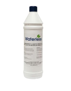 Waterless Allseal spærrevæske 1 l t/urinal, blå 22