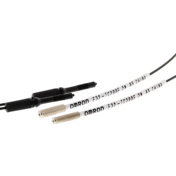Fiberoptisk sensor, gennemgående bjælke, M3, 2m kabel E32-TC200E 2M 182803