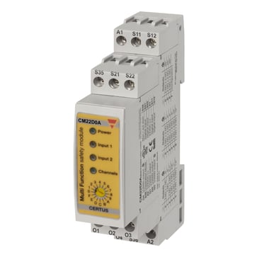Safety Module With 2 Direct+2 Delayed Safety Outpu CM22D0A