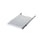 LexCom 19'' Rack Office LINE floor, perforated shelf  400 mm, charcoal grey NSYBBF1U40PG miniature