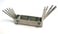 7 pc Metric Folding Hex Key Set 1.5mm ~ 6.0mm, Steritool Stainless Steel 4612001SS miniature