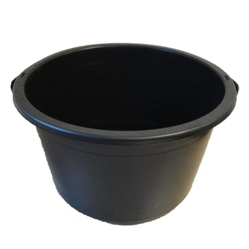 Masonry tub black 40 litres 173002