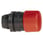 Harmony paddetrykshoved i plast med Ø30 mm padde i rød farve med fjeder-retur ZB5AC44 miniature