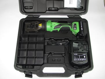 PVL550ST - Battery powered crimp tool with battery, charger and box 3309-525500