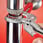Knipex Vandlås- og konnektortang forkromet m/udskiftelige kæber Ø75 250 mm 81 13 250 miniature