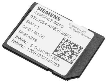Sinamics S210 SD-CARD 512 MB 6SL3054-4FB10-2BA0-ZF01 6SL3054-4FB10-2BA0-ZF01
