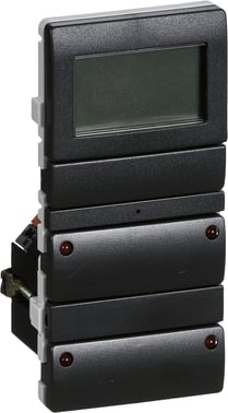 KNX Rumtermostat LK FUGA Multitryk med display, rumføler og varmestyring, KG 507D8042