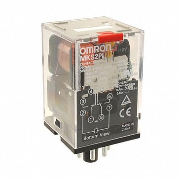 plug-in 8-pin DPDTmech indicatormKS2PI AC110 BY OMZ 376681