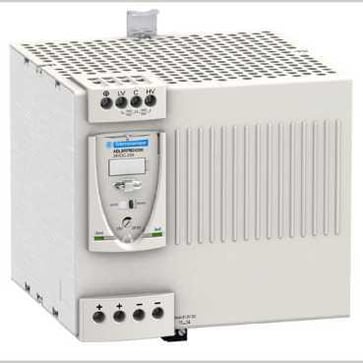 Modicon switchmode strømforsyning universal med 24 VDC 480 W-20 A udgang og 100-240 VAC 1-faset forsyning ABL8RPM24200