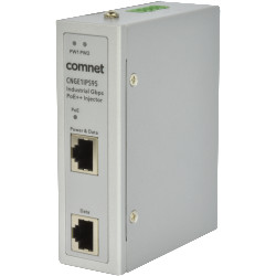 Industrial 60/95W Power over Ethernet (PoE++) Midspan Injector for 10/100/1000T(X) CNGE1IPS95