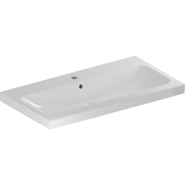 Geberit iCon Light hand rinse basin 900 x 480 mm, white porcelain KeraTect 501.836.00.2