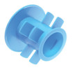 End cap, 103 mm, blue 108x54 SDR11-SDR21 for d110 pipe, 41241030BLC 41241030BLC