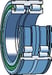 SKF cylinderiske fuldrullelejer NNF