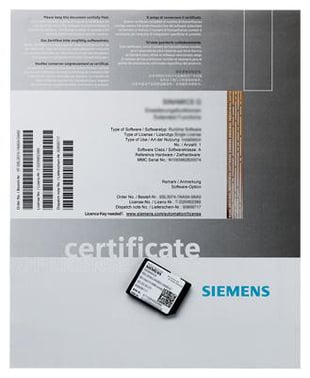 Sinamics licens sikkerhed 6SL3074-0AA10-0AA0
