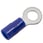 ABIKO Pre-insulated ring terminal KA2553R-PB-UL, 1.5-2.5mm² M5, Blue 7298-030702 miniature