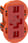 LK FUGA Air Slim forfradåse 2 modul, orange 504D3520 miniature