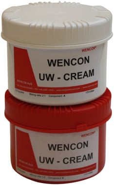 Wencon UW Cream (0,5kg) To-komponent Epoxy til våde overflader høj viskos 1014