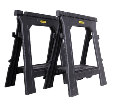 STANLEY folding sawhorse twin pack STST1-70713