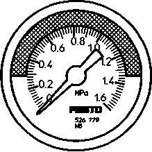 Festo Manometer MA-50-1,6-R1/4-MPA-E-RG 526782