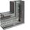 Fladvinkel aluminium for BRA65100 natureloxeret BRA651005ELN miniature
