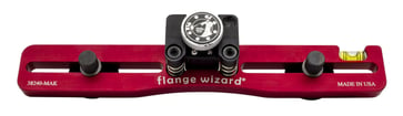 FLANGE WIZARD Magnetisk Flangejusterings sæt med vaterpas, magnet og centerkegler 35171125