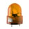 Harmony XVR Ø120 mm roterende signallampe med LED og lydgiver på op til 90dB og IP23 i orange farve, 24VAC/DC XVR12B05S miniature