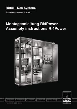 Montagevejledning for Ri4Power-lavspændingstavler Til Form 1-4, med Flat-PLS, Maxi-PLS og RiLine SV 9676000