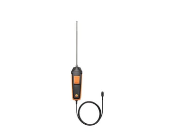 Robust, fast-action air probe (digital) - with Pt100 temperature sensor 0618 0072