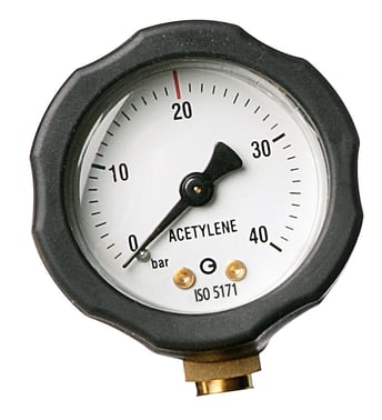 Content pressure gauge Acetylene  40 bar 308265