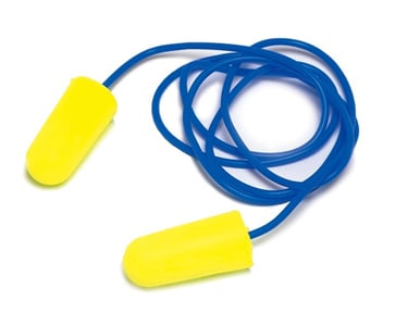 3M E-A-R soft Yellow Neons Earplugs, 36 dB, Corded 7000052845