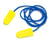 3M E-A-R soft Yellow Neons Earplugs, 36 dB, Corded 7000052845 miniature