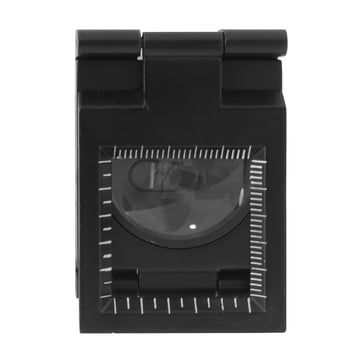 Folding magnifier 8X mm/inch scale Ø30 mm lens and LED 15405092