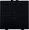Tangent med pil symboler til 2-tryk, Bakelite® piano black coated 200-00004 miniature