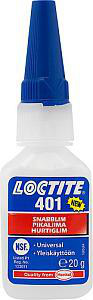 Instant adhesive Loctite 401 20 g blisterpack 229282