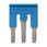 Cross bar for terminal blocks 4mm² push-in plusmodels 3 poles blue color XW5S-P4.0-3BL 669961 miniature
