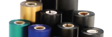 Farvebånd til thermotrenfer printer 40mm bred 300 m 612040