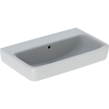Geberit Renova Compact washbasin f/bathroom furniture,  650 x 400 x 175 mm, white porcelain KeraTect 501.716.00.8