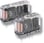 Sokkel, DIN-skinne/overflademontering, 10 pin, skrueklemmer, for G7SA 4 relæer LED-indikator P7SA-10F-ND DC24 377195 miniature