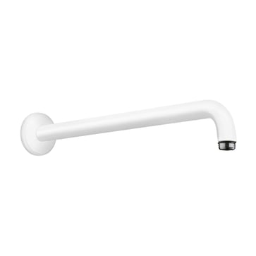 hansgrohe shower arm 389 mm dull white 27413700