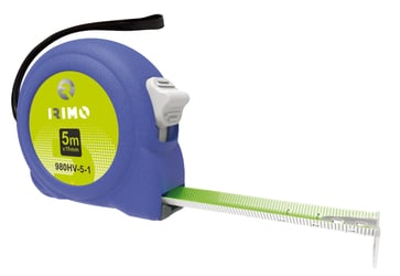Irimo measuring tape 5m x 19mm high visibility 980HV-5-1