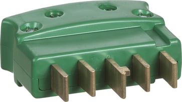 Danish multipole system plug, straight extra strong, green 210A9052